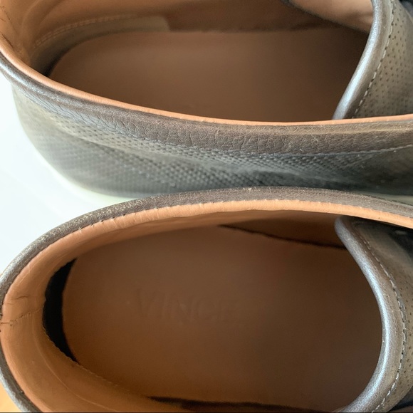 Vince Perforated Sport Suede Sneaker Boot Size 10 - Picture 10 of 13